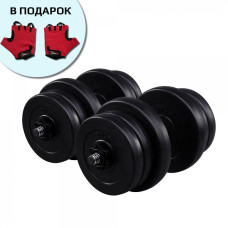 Гантель Fit-On 2 x 21 кг набірні 2010-0010